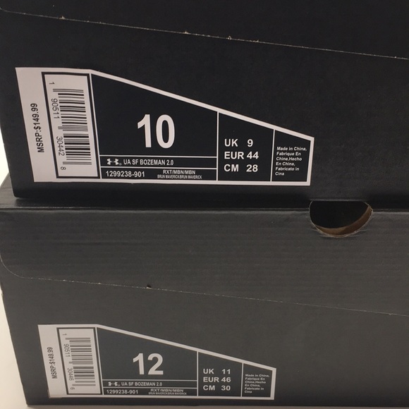 Under Armour Men Bozeman Hunting Boots Sz 10 or 12 - Picture 8 of 8